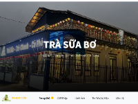 quán trà sữa,quán cà phê web,home page